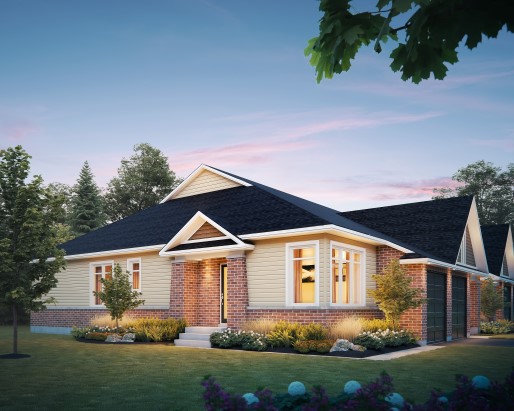 Kingbird Elevation A Bungalow Town by Tamarack Homes